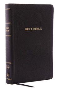 KJV Holy Bible: Personal Size Giant Print with 43,000 Cross References, Black Bonded Leather, Red Letter, Comfort Print: King James Version by Thomas Nelson, 9780785215493