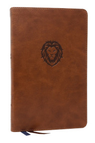 NKJV, Thinline Bible Youth Edition, Leathersoft, Brown, Red Letter, Comfort Print (Holy Bible, New King James Version) by Thomas Nelson, 9780785225775