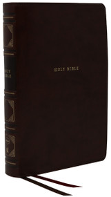 NKJV, Reference Bible, Classic Verse-by-Verse, Center-Column, Leathersoft, Black, Red Letter, Comfort Print (Holy Bible, New King James Version) by Thomas Nelson, 9780785229766