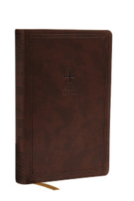 NRSV Catholic Edition Gift Bible, Brown Leathersoft (Comfort Print, Holy Bible, Complete Catholic Bible, NRSV CE) (Holy Bible) by Catholic Bible Press, 9780785230397