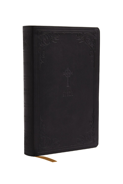 NRSV Catholic Edition Gift Bible, Black Leathersoft (Comfort Print, Holy Bible, Complete Catholic Bible, NRSV CE) (Holy Bible) by Catholic Bible Press, 9780785230403