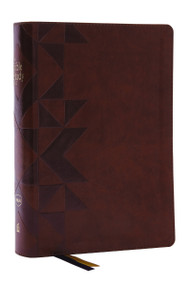 NKJV, The Bible Study Bible, Leathersoft, Brown, Comfort Print (A Study Guide for Every Chapter of the Bible) by Sam O'Neal, 9780785253358