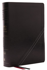 NKJV, Word Study Reference Bible, Leathersoft, Black, Red Letter, Comfort Print (2,000 Keywords that Unlock the Meaning of the Bible) by Thomas Nelson, 9780785292821