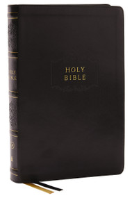 KJV Holy Bible with 73,000 Center-Column Cross References, Black Leathersoft, Red Letter, Comfort Print: King James Version by Thomas Nelson, 9781400330560