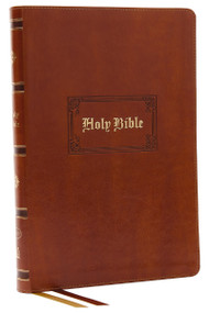 KJV Holy Bible: Giant Print Thinline Bible, Tan Leathersoft, Red Letter, Comfort Print: King James Version (Vintage Series) by Thomas Nelson, 9781400332281