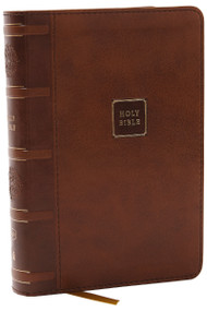 KJV Holy Bible: Compact with 43,000 Cross References, Brown Leathersoft, Red Letter, Comfort Print: King James Version by Thomas Nelson, 9781400333462