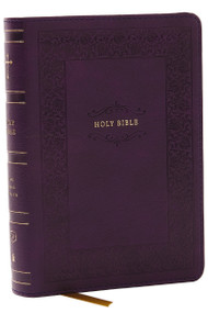 KJV Holy Bible: Compact with 43,000 Cross References, Purple Leathersoft, Red Letter, Comfort Print: King James Version by Thomas Nelson, 9781400333479