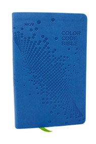 NKJV, Color Code Bible for Kids, Blue Leathersoft, Comfort Print by Thomas Nelson, 9781400336036