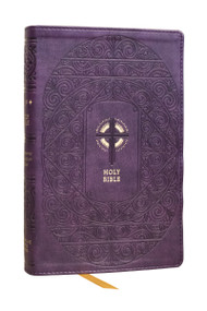NRSVCE Sacraments of Initiation Catholic Bible, Purple Leathersoft, Comfort Print by Catholic Bible Press, 9781400337613