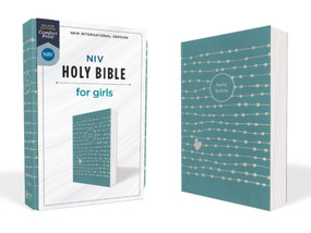 NIV, Holy Bible for Girls, Soft Touch Edition, Leathersoft, Teal, Comfort Print by Zondervan, 9780310454984