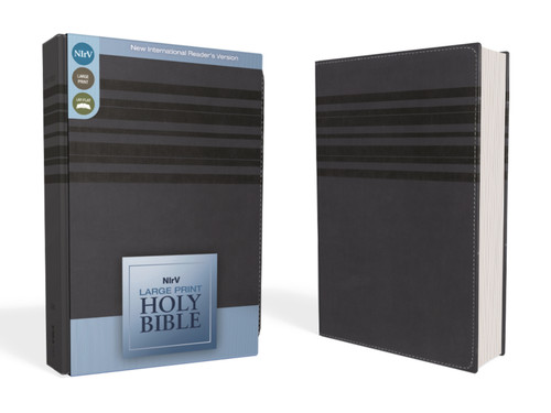 NIrV, Holy Bible, Large Print, Leathersoft, Blue by Zondervan, 9780310743927