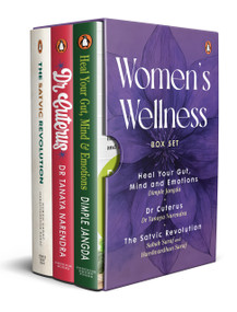 Women's Wellness Boxset (Heal Your Gut, Dr Cuterus, The Satvic Revolution | Holistic Health, Nutrition and Body Literacy | Ideal for Gifting) by Dimple Jangda, Tanaya Narendra, Harshvardhan Saraf, Subah Saraf, 9780143479598