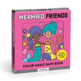 Mermaid Friends Color Magic Bath Book by Mudpuppy, Nina Ghataora, 9780735390980