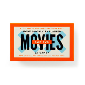More Poorly Explained Movies Game by Brass Brass Monkey, 9780735392205