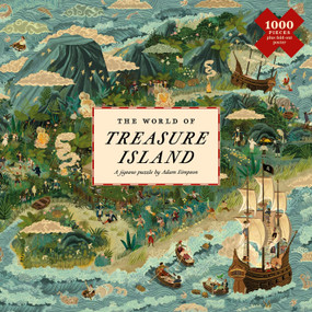 The World of Treasure Island: A 1000-piece jigsaw puzzle by Adam Simpson by Adam Simpson, 9781399638357