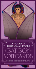 A Court of Thorns and Roses Official Bat Boy Notecards (12 Winged Embraces & Envelopes--from the ACOTAR Collection) by Sarah J. Maas, 9781797250892