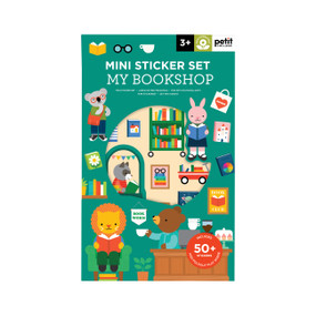 Mini Sticker Set: My Bookshop (Bilingual Edition) by Petit Collage, 9781797251721