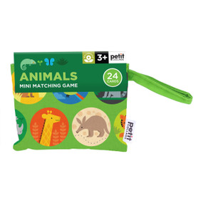 Mini Matching Game: Animals (Bilingual Edition) by Petit Collage, 9781797251790