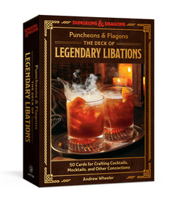 Puncheons and Flagons: The Deck of Legendary Libations (50 Cards for Crafting Cocktails, Mocktails, and Other Concoctions) by Andrew Wheeler, Official Dungeons & Dragons Licensed, 9798217034369