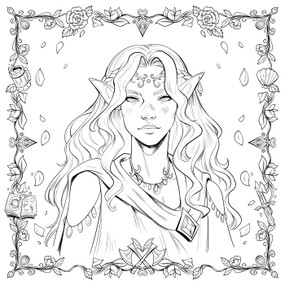 Damsels and Demons: A Romantasy Colouring Book (A romantic colouring experience for fantasy lovers) by Simon & Schuster, Alex Forrest, 9781398569867