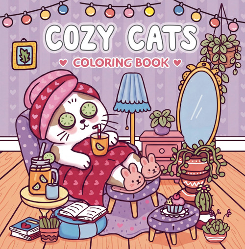 Cozy Coloring: Cozy Cats by Independently written by Schwager & Steinlein and Three Wishes Ltd, 9781837161515