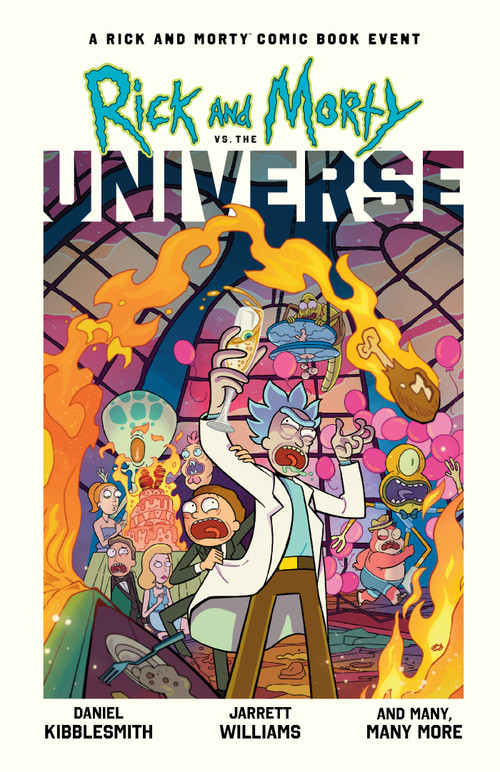 Rick and Morty vs. the Universe by Daniel Kibblesmith, Jarrett Williams, Alessandro Santoro, 9798894889917