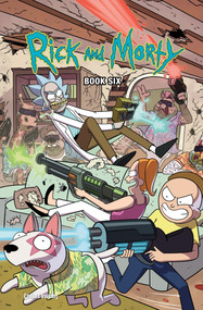 Rick and Morty Book Six Deluxe Edition by Kyle Starks, Tini Howard, Marc Ellerby, Katy Farina, 9781620108895