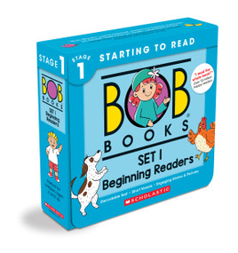 Bob Books - Set 1: Beginning Readers Box Set of 12 Paperbacks | Decodable Phonics Books, Ages 4 and up, Kindergarten (Stage 1: Starting to Read) by Bobby Lynn Maslen, Amy Jindra, Karen Wall, 9780439845007