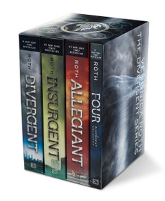 Divergent Series Four-Book Paperback Box Set (Divergent, Insurgent, Allegiant, Four) by Veronica Roth, 9780062421371
