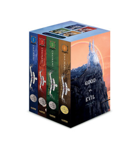 The School for Good and Evil Books 1-4 Paperback Box Set (Now a Netflix Originals Movie) by Soman Chainani, 9780062855572