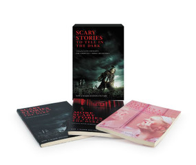 Scary Stories 3-Book Box Set Movie Tie-in Edition (Scary Stories to Tell in the Dark, More Scary Stories to Tell in the Dark, Scary Stories 3) by Alvin Schwartz, Stephen Gammell, 9780062961327