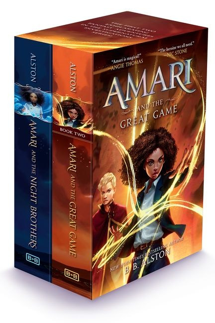 Amari 2-Book Hardcover Box Set (Amari and the Night Brothers, Amari and the Great Game) by B. B. Alston, 9780063274259