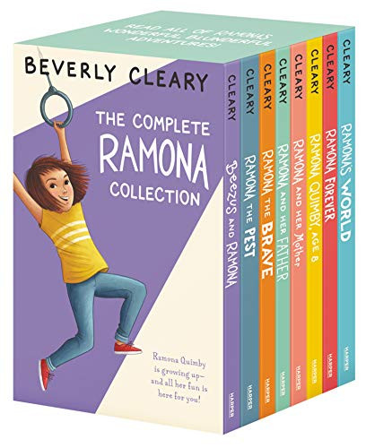 The Complete 8-Book Ramona Collection by Beverly Cleary, Jacqueline Rogers, 9780061960901
