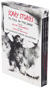 Scary Stories Paperback Box Set (The Complete 3-Book Collection with Classic Art by Stephen Gammell) by Alvin Schwartz, Stephen Gammell, 9780062682895