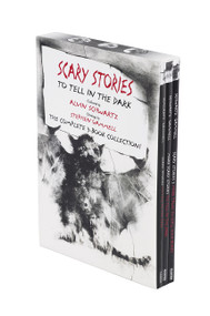 Scary Stories Paperback Box Set (The Complete 3-Book Collection with Classic Art by Stephen Gammell) by Alvin Schwartz, Stephen Gammell, 9780062682895