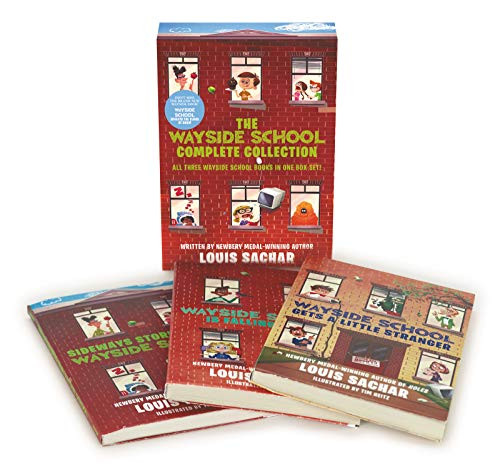 The Wayside School 3-Book Box Set (Sideways Stories from Wayside School, Wayside School Is Falling Down, Wayside School Gets a Little Stranger) by Louis Sachar, Adam McCauley, 9780380791712