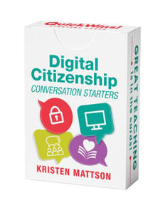 Digital Citizenship Conversation Starters (QuickWins! Strategy Cards) by Kristen Mattson, 9781416634645