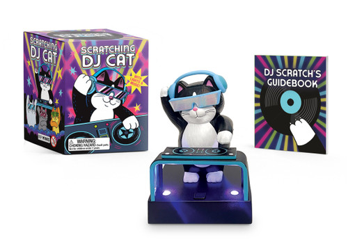 Scratching DJ Cat (With Music & Lights!) by Sarah Royal, 9798894144306