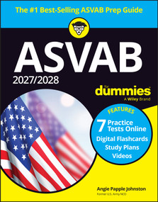 2027/2028 ASVAB For Dummies (Book + 7 Practice Tests, Flashcards, and Videos Online) by Angie Papple Johnston, 9781394471003