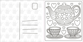 Super Cuties A Cozy Cottage Coloring Book by Rosie Bay, 9798217496235