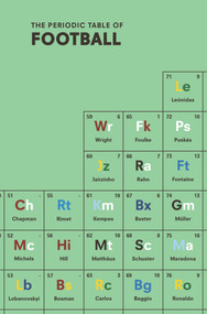 The Periodic Table of Football by Nick Holt, 9781785031816