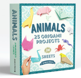 200 Origami Papers Animals (25 origami projects and 200 sheets) by Joséphine Cormier, 9781800924703