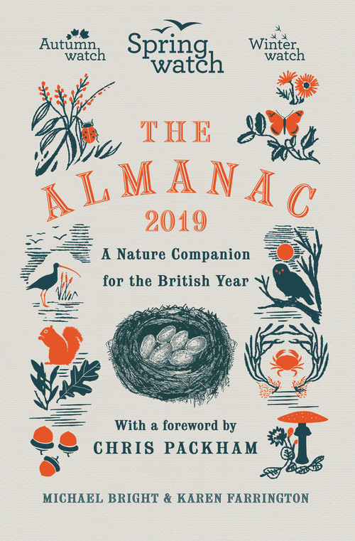 Springwatch: The 2019 Almanac by Michael Bright, Karen Farrington, 9781785943676