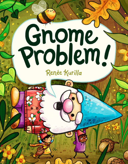 Gnome Problem! (A Flower Garden Graphic Novel) by Renée Kurilla, 9781419783807