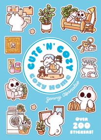Cozy Home (A Cute 'n' Cozy Little Sticker Book) by Zenny Abanales, 9781837761555