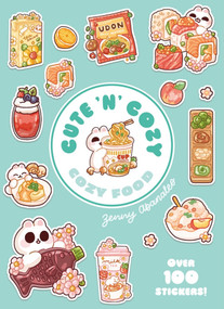 Cozy Food (A Cute 'n' Cozy Little Sticker Book) by Zenny Abanales, 9781837761562