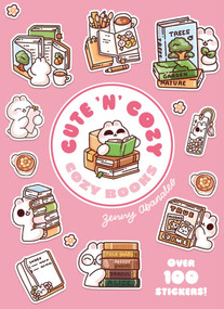 Cozy Books (Cute 'n' Cozy Little Sticker Book) by Zenny Abanales, 9781837761586