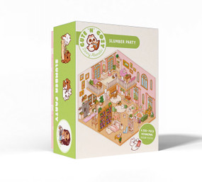 Cute 'n' Cozy Slumber Party: a 500-piece Jigsaw Puzzle (A 500-piece Jigsaw Puzzle by Zenny Abanales) by Zenny Abanales, 9781837761722