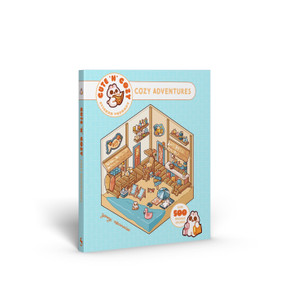 Cute 'n' Cozy Sticker Therapy: Cozy Adventures (Make your own adorable 3D scenes with over 500 stickers!) by Zenny Abanales, 9781837761739