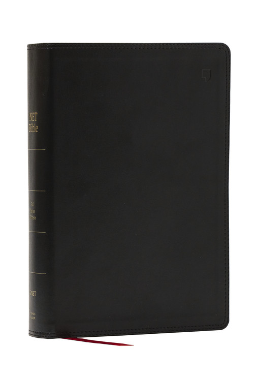 NET Bible, Full Notes Edition (NET, Black Leathersoft, Comfort Print) (Holy Bible) by Thomas Nelson, 9781400337231